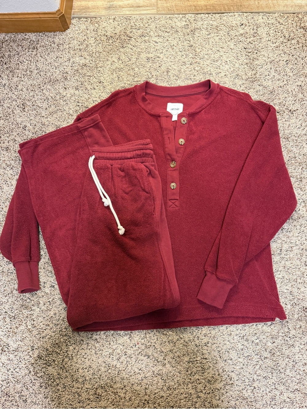 Aerie Women’s Fleece Lounge Set Size XS